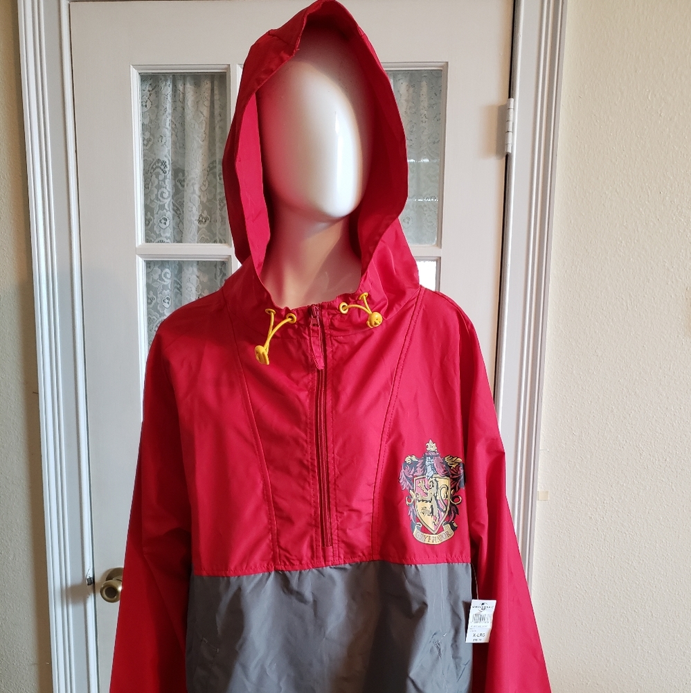 Harry Potter (Gryffindor) Wind‎ Breaker Jacket  NWT